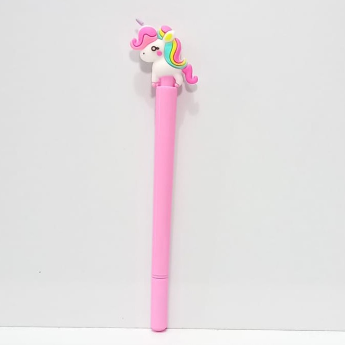 

Bolpen unicorn pulpen karakter unicorn tinta gel hitam Impor pen murah