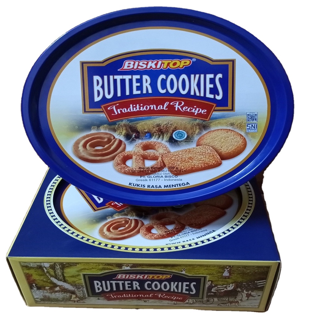 

Biskuit & Kukis Populer Tea Time Treats Biskitop Butter Cookie 700gr Lembut Crunch Butter