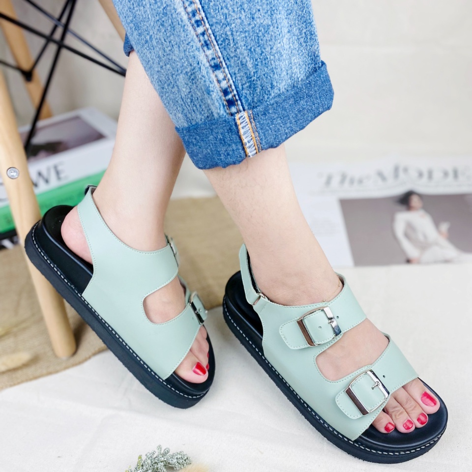 BAREL - Leon sandal Wanita Platform sandal tali kasual wanita