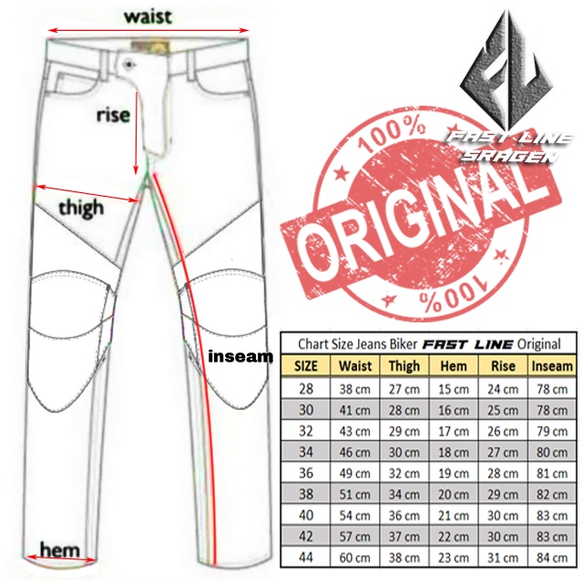 CELANA TOURING JEANS PROTECTOR CELANA MOTOR DENIM PREMIUM