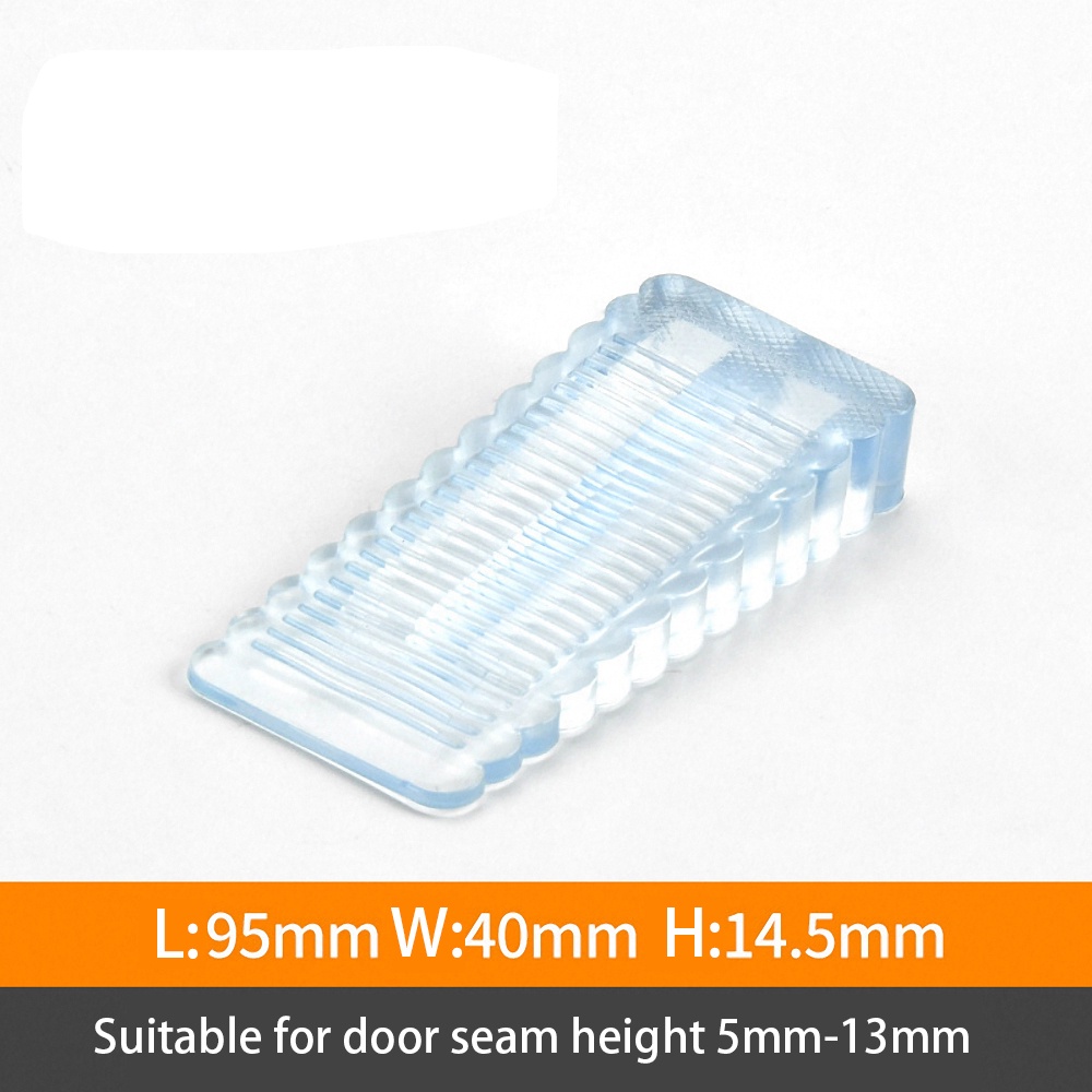 Ganjalan Penahan Pintu Anti-Collision Silicone / Magnetic Door Stopper - Silver Karet Penahan Pintu Rumah Silikon Door Stopper pembuka pintu bukaan tahanan bawah pintu buka tutup kamar mandi safety baby lock door