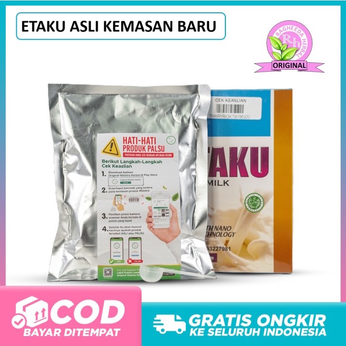 

[ COD ] Walatra Etaku Goat Milk Asli - Susu Kambing Etawa Herbal Original