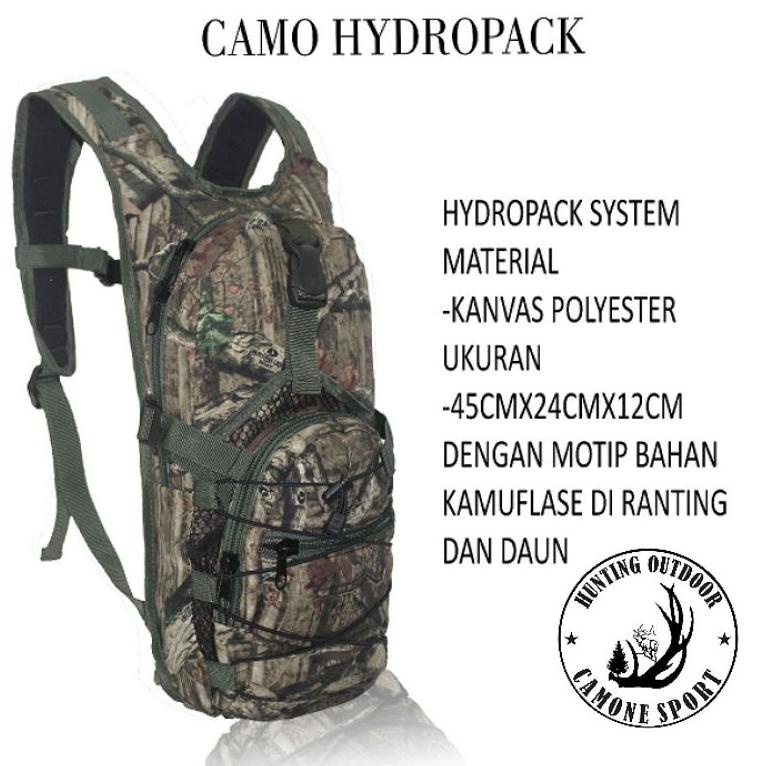 Ready Tas Hydro pack Camo/Tas Hunting/Tas Camo