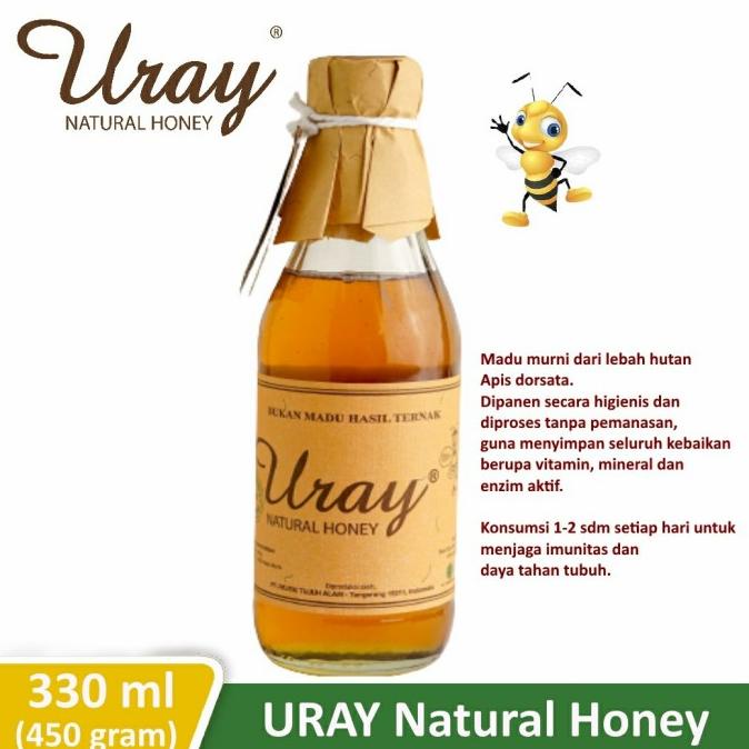 

Madu Uray - Natural Honey (330 ml / 450 gram)