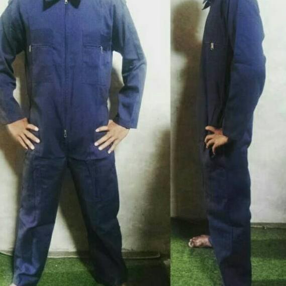 ☊ Wearpack terusan|wearpack safety|baju mekanik|baju praktek smk|baju bengkel ♪