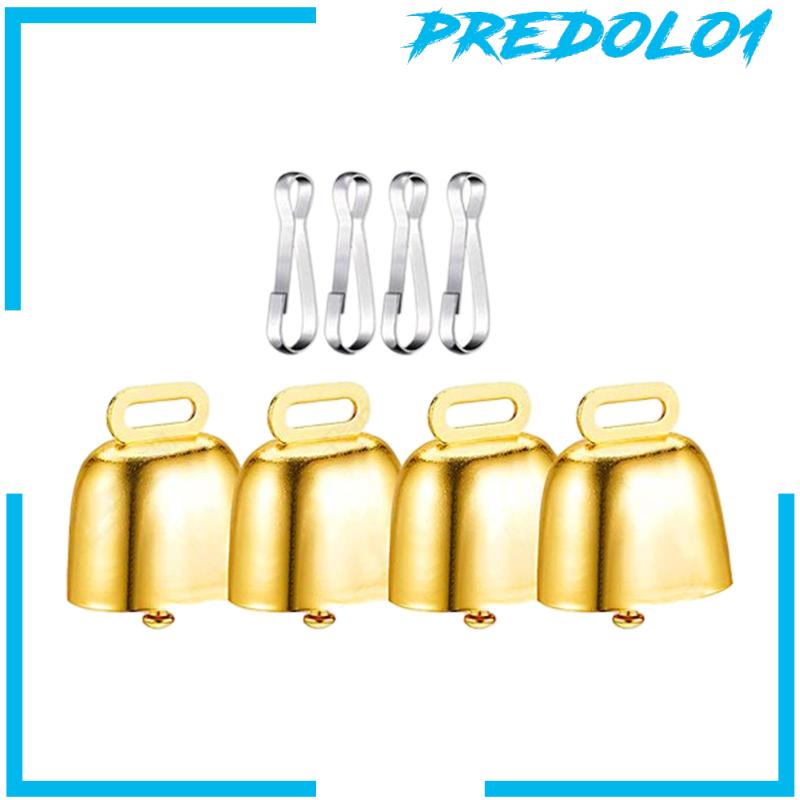 [Predolo1] Lonceng Merumput Ornamen Lonceng Sapi Bahan Metal Kecil Untuk Perlengkapan Hewan Peliharaan Kuda Ternak