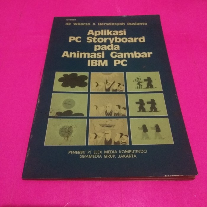 Buku Aplikasi PC Storyboard pada Animasi Gambar IBM PC by lik Wilarso