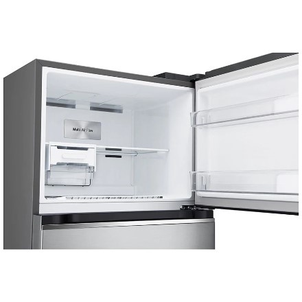 LG GV-B242PLGB / GVB242PLGB 263L Top Freezer Fridge in Platinum Silver3 Steel