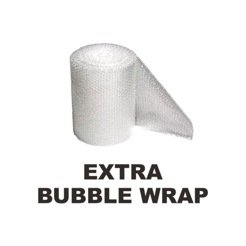 

EXTRA BUBBLE WRAP UNTUK TAMBAHAN PACKING