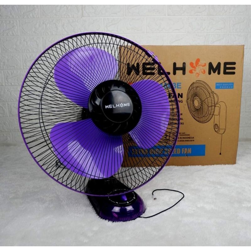 KIPAS ANGIN DINDING WELHOME WH-1663E