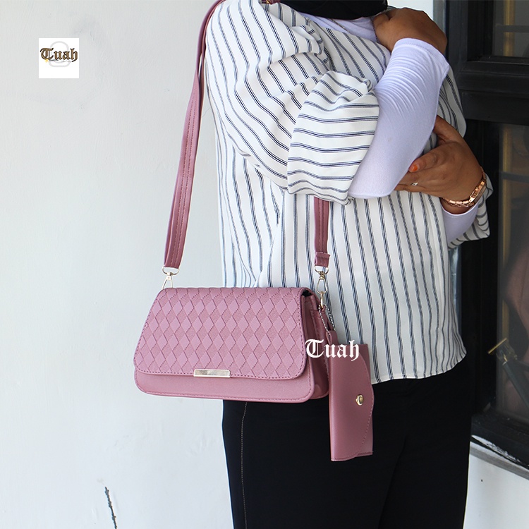 TUAH SLIMBAGS ( NEW ARiVVAL ) Tas Kotak CeciLLa Premium Embos Wajik Mini Series High quality MX - 65 / Tas Wanita Terbaru Kekinian &amp; Terlaris/ Tas Jinjing Wanita Elegan/ Tas Selempang wanita/ Tas Pesta Mewah Wanita Elegan