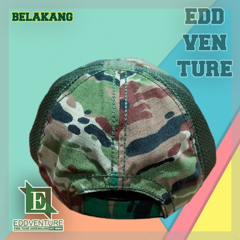 Topi Loreng Kasad Terbaru Skull Punisher Bahan Ripstop Model Bisbol