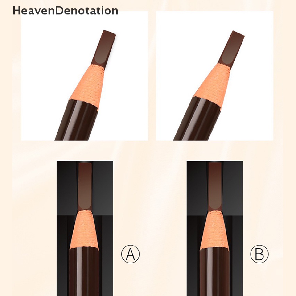 [HeavenDenotation] 1pc Alat Asah Pensil Alis Tahan Air Makeup Permanen HDV