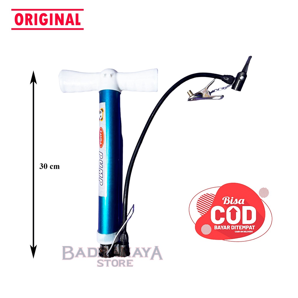 Pompa Ban Pendek Kecil Sepeda Dan Motor Mini Kompa Angin Tangan Kompaan