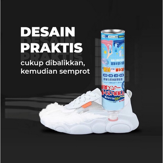 BB7 - Spray Penghilang Bau Sepatu Semprotan Wangi Sepatu Parfum Sepatu Pewangi Sepatu