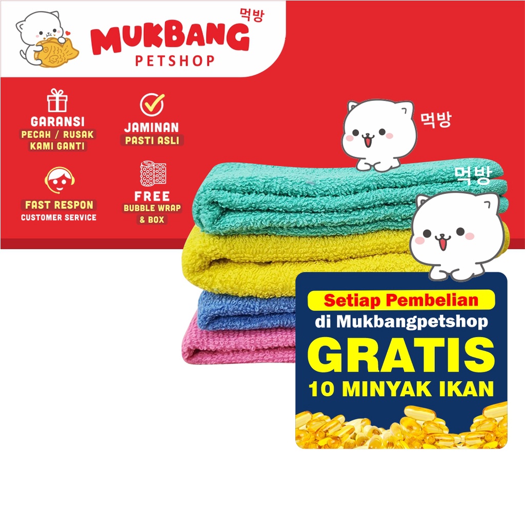 Handuk Anjing Kucing Handuk Kucing Microfiber Handuk Grooming Kucing Anjing Pet Towel