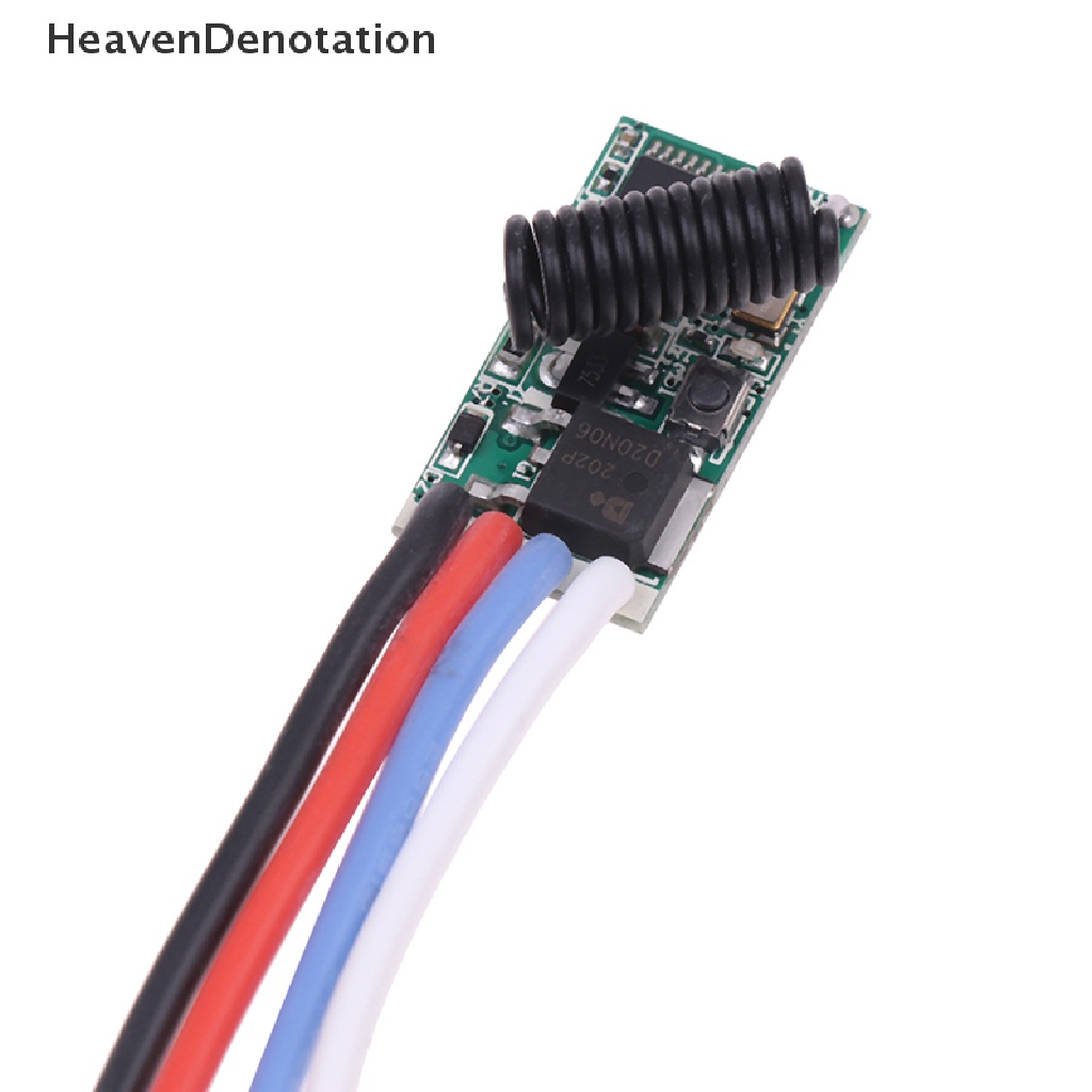 [HeavenDenotation] Saklar Remote Control Universal Wireless433Mhz DC 3.6V-24V 433Mhz 1ch RF HDV