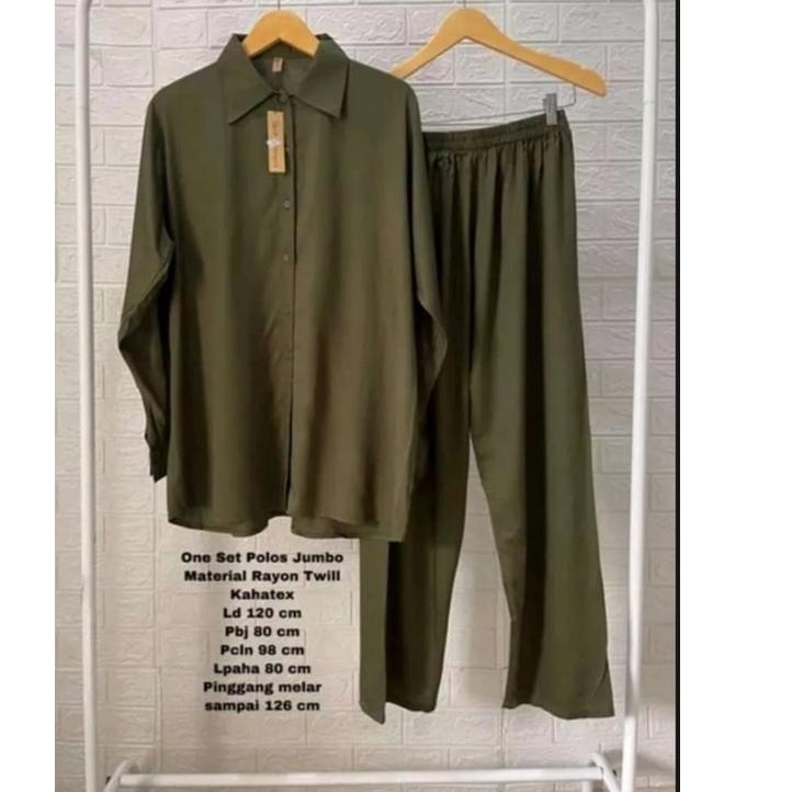 ➨ ONE SET RAYON JUMBO [M L XL XXL] LD 120 | DAILY SLEEPWEAR POLOS | SETCEL RAYON POLOS | TIEDIE POLO