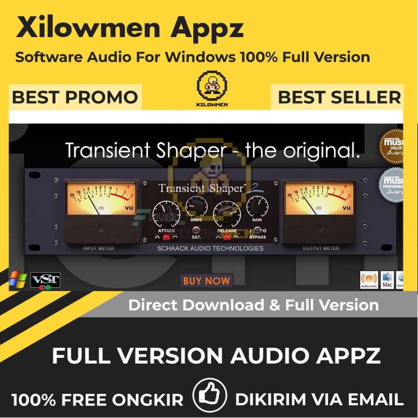 [Full Version] Schaack Audio Technologies Transient Shaper Pro Lifetime Audio Software WIN OS