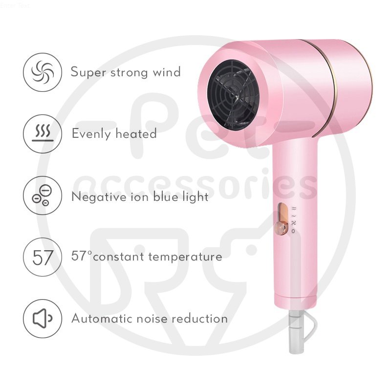 Pet Blower Grooming Hair Dryer Kucing Pengering Bulu Kucing Alat Pengering Bulu Kucing Grooming Hewan