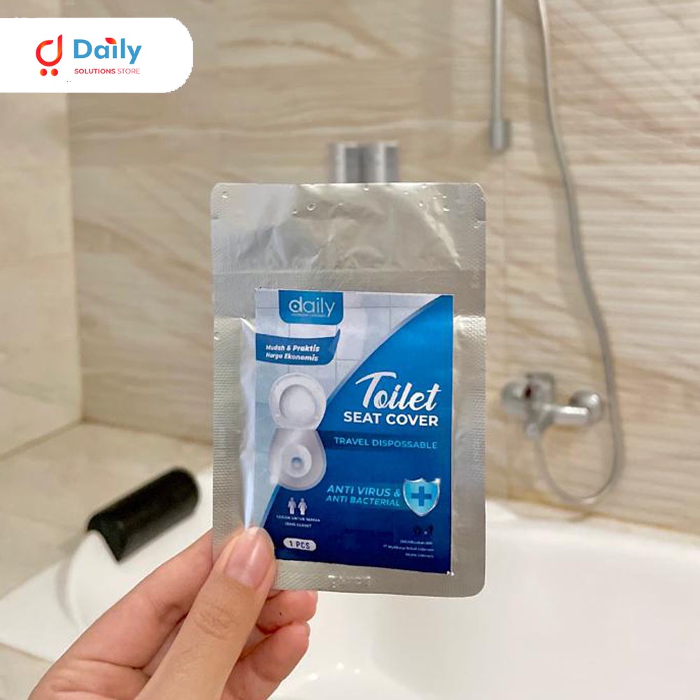 ALAS DUDUK KLOSET ANTIBACTERIAL DAILY TOILET SEAT COVER DISPOSABLE