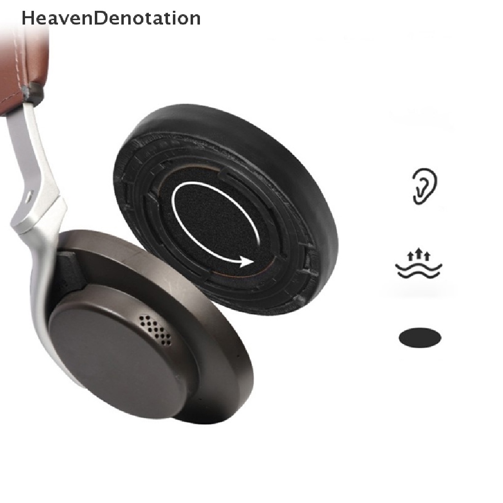 [HeavenDenotation] Protein Ear Pads Peredam Kebisingan Bantalan Telinga Dengan Gesper Untuk AONIC50 Headset Memory Foam Earmuff Earcups H8WD HDV
