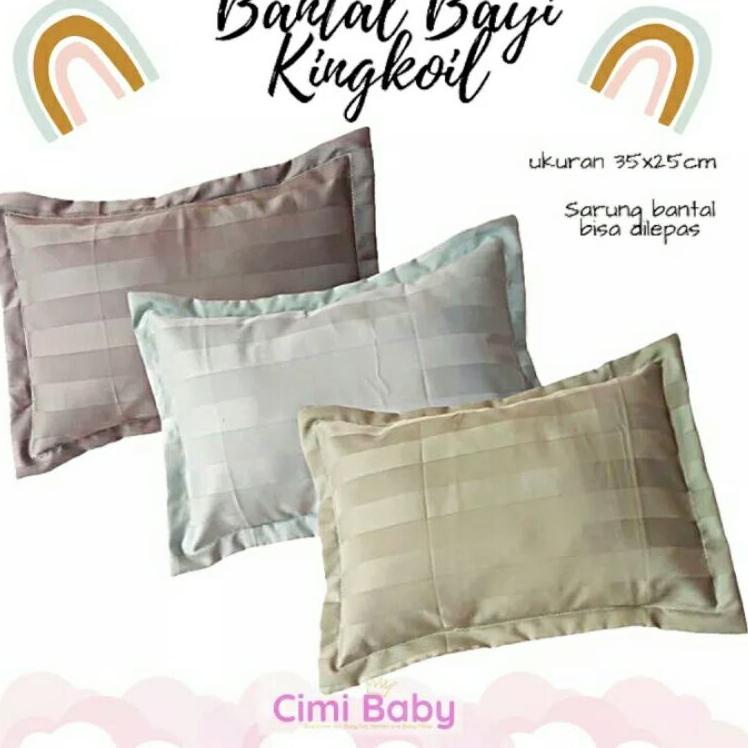 FLASH SALE Bantal Bayi Bantal Balita Kingkoil Warna RANDOM serbuuu 