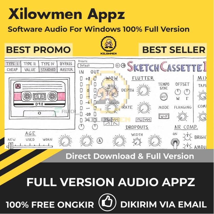 [Full Version] Aberrant DSP SketchCassette II Pro Lifetime Audio Software WIN OS