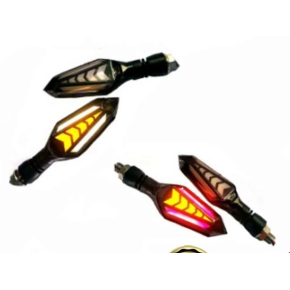 SEN RUNNING NEW MODEL/ LAMPU SEN LED MODEL PANAH RUNNING UNIVERSAL SEMUA MOTOR K.D