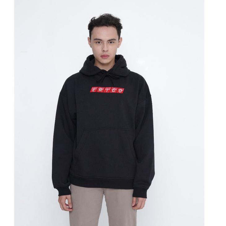 SALE TERBATAS Erigo Hoodie Huxley Black