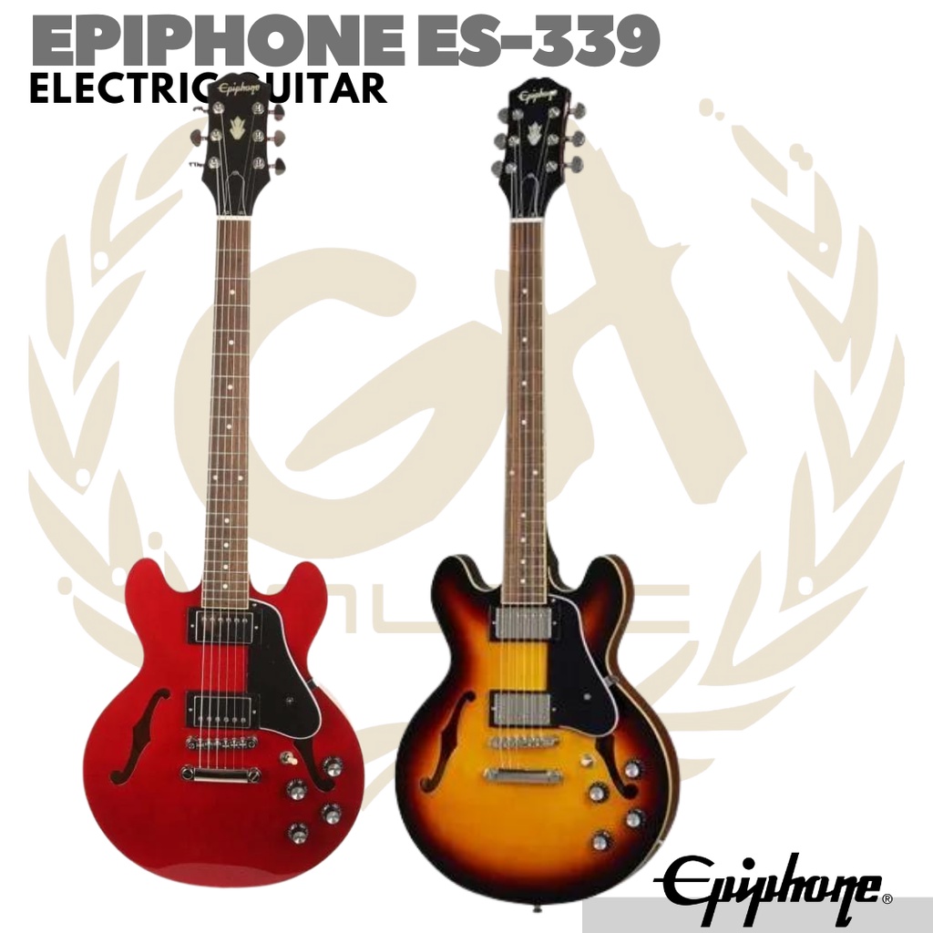 EPIPHONE ES339 Semi Hollow Body Electric Guitar | Gitar Listrik ES 339