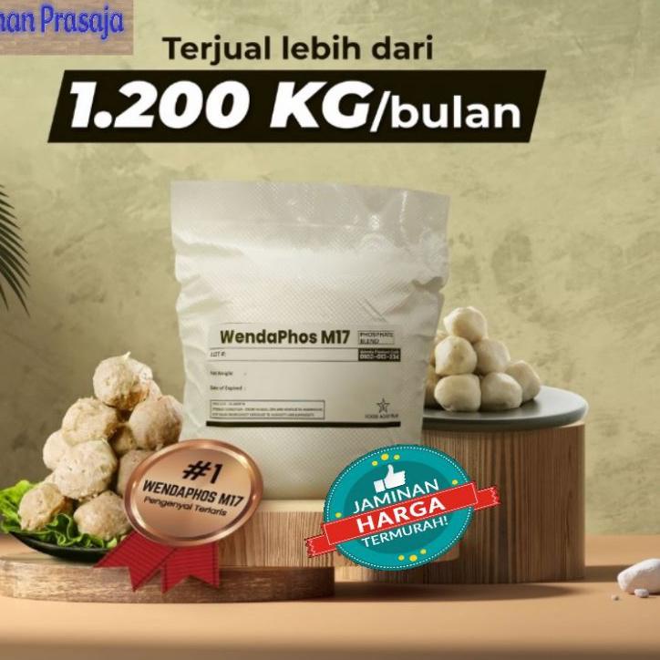

◊ [0.8Kg / 1Kg] Wendaphos Pengenyal Bakso Sosis Pempek Nuget dll ☛