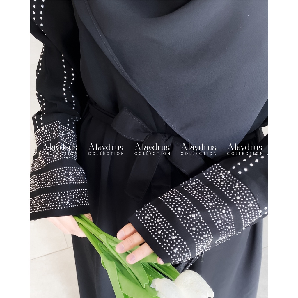 Abaya Gamis Turkey Jubah Outer Hitam Muslimah Jubah Arab Saudi Dress Wanita 923