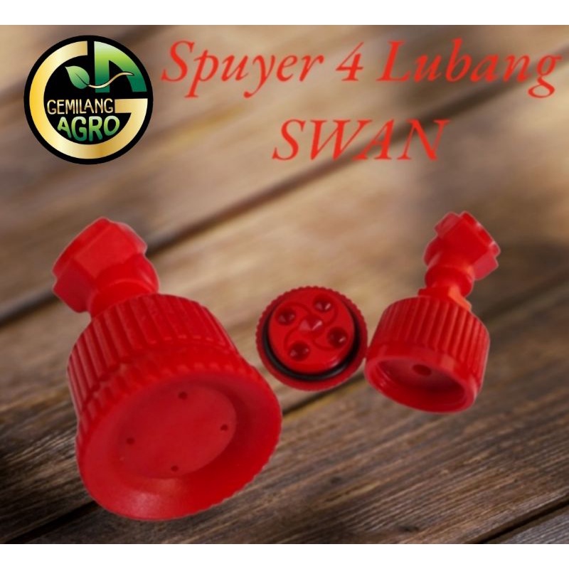 Spuyer Nozzle Nozle Nosel spuyer 4 lubang swan sprayer elektrik sprayer manual hand sprayer