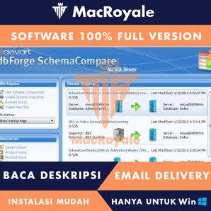 [Full Version] Devart dbForge Schema Compare for SQL Server Professional Patch Lifetime Garansi