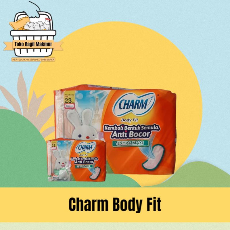 Charm Body Fit No Wing isi 10