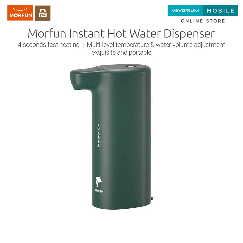 [Xiaomiyoupin] MORFUN Instant Hot Water Dispenser Air Panas Portable Pemanas Mini Susu Teh Kopi Anak Dewasa Bayi Susu Formula Traveling Aesthetic