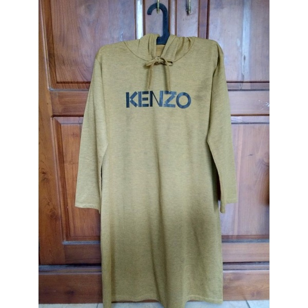 Preloved Kenzo Hoodie Yellow