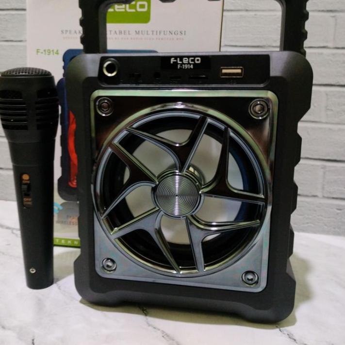 ☪ ✅COD SPEAKER BLUETOOTH8606  speaker 8,5inch GERATIS MIK KARAOKE MIC KATAOKE KABEL MIK WIRELESS SIN