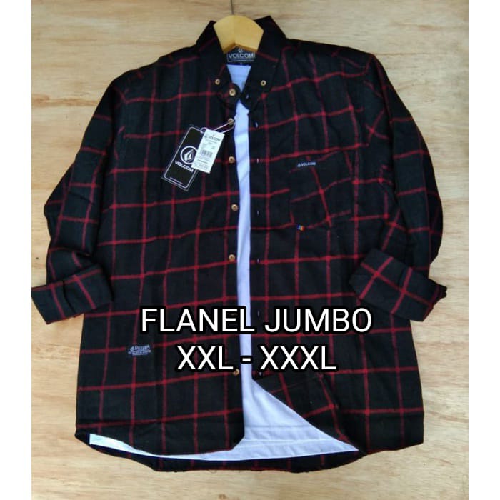 KEMEJA FLANEL JUMBO OVERSIZE XXL + XXXL +XXXXL KEMEJA 2XL 3XL 4XL KEMEJA JUMBO KEMEJA FLANEL OVERSIZE