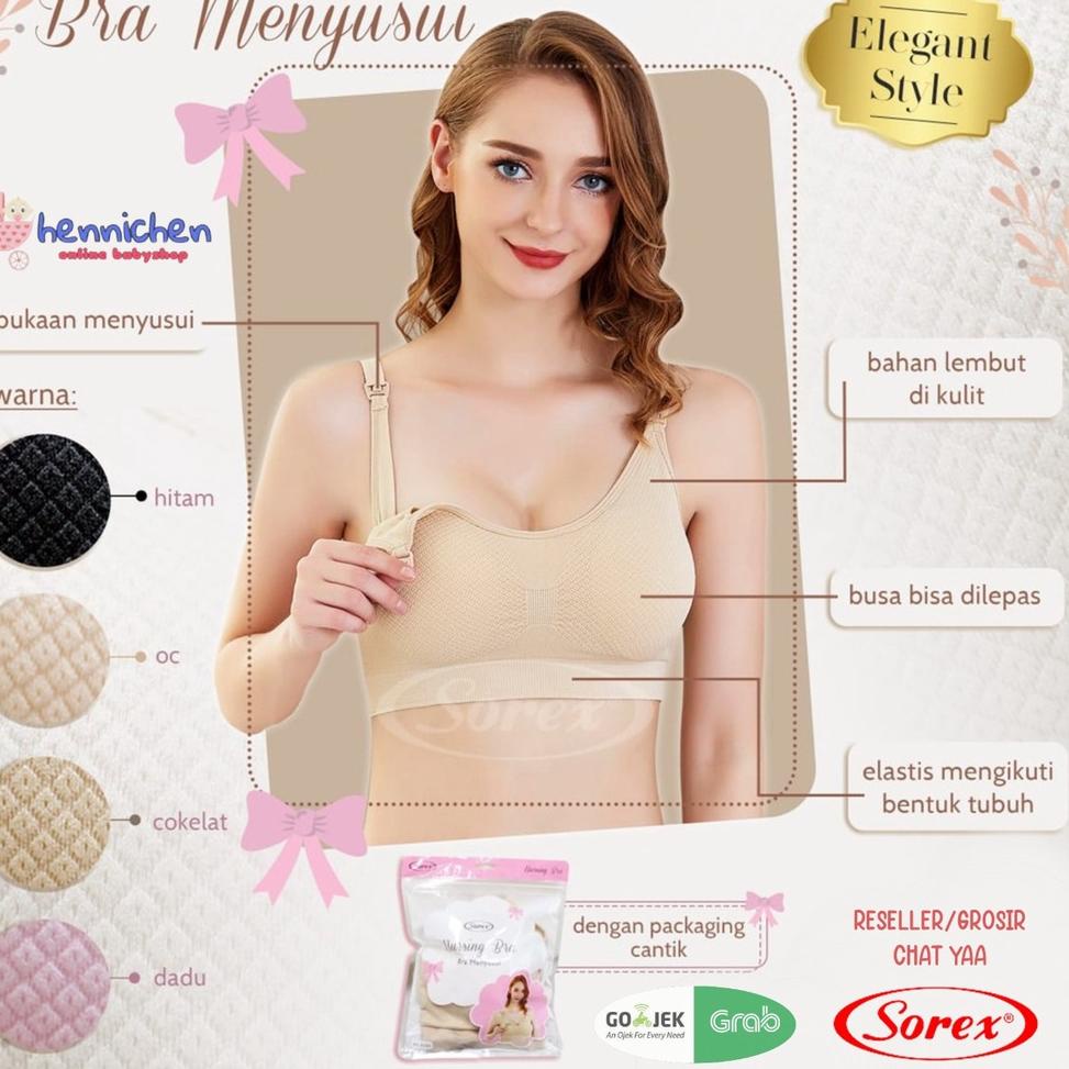 MURAH BRA SOREX 8201 / SOREX NURSING BRA / BRA MENYUSUI SOREX