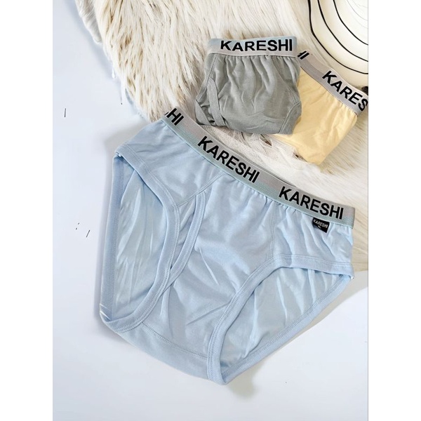 6 Pcs/ Lusinan Kareshi_Star/Celana Dalam Pria/KARESHI 210 Karet Boxer TOKO KEANULOVA