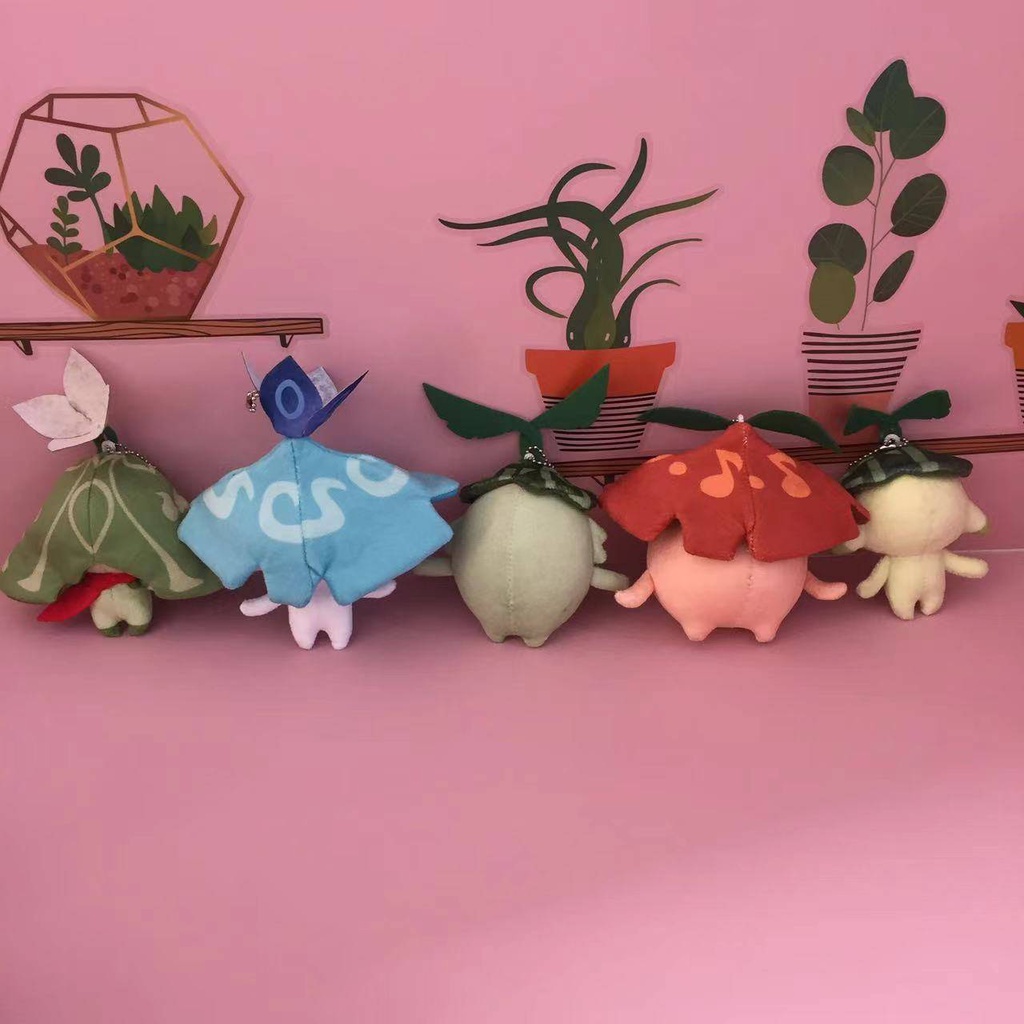 Game Genshin Impact Sumeru Aranara Mainan Mewah Boneka Boneka Gantungan Kunci Hadiah Untuk Tas Anak Liontin Game Boneka Koleksi