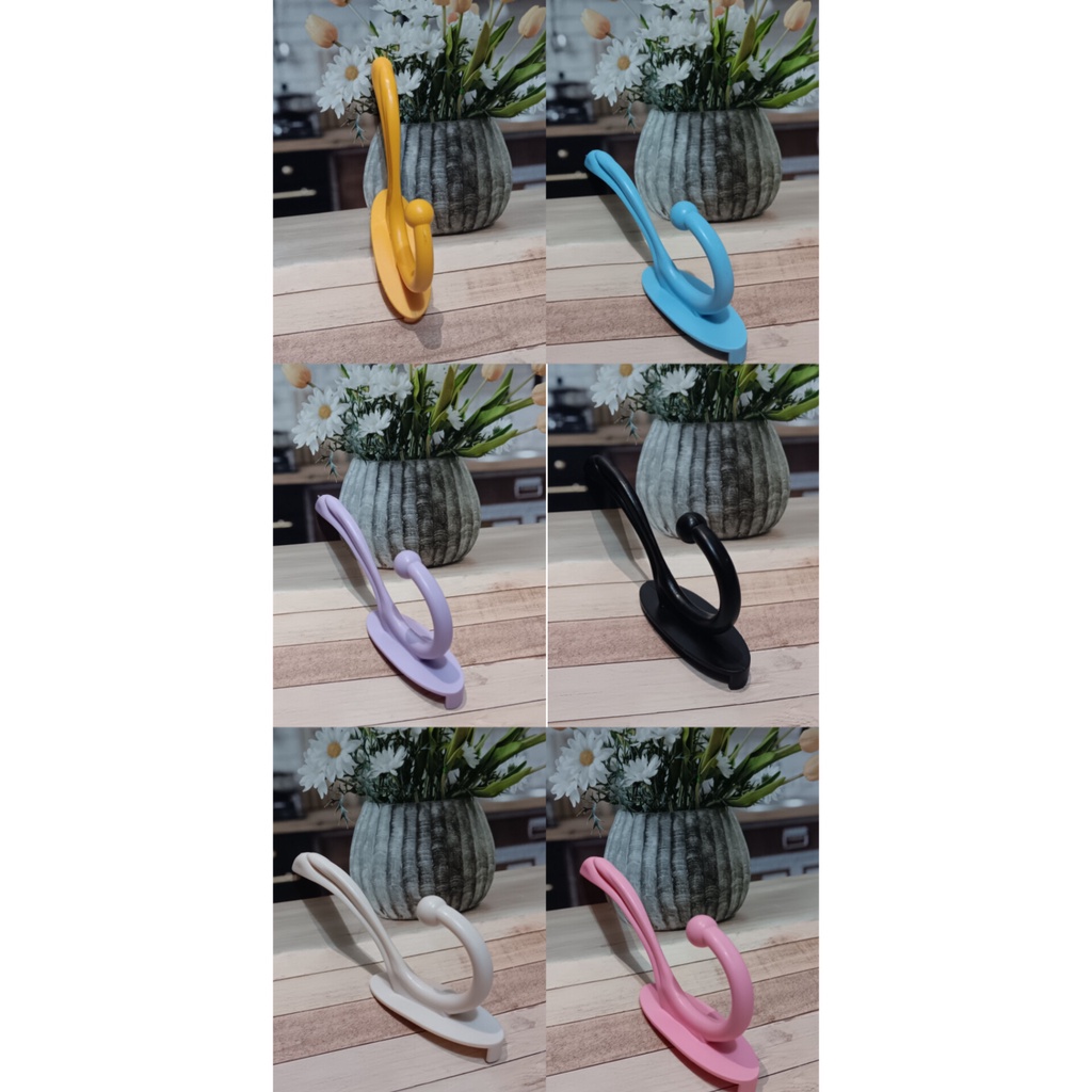 GANTUNGAN TANPA PAKU CLOTHES HOOK HANGER SINGLE HOOK KAIL987