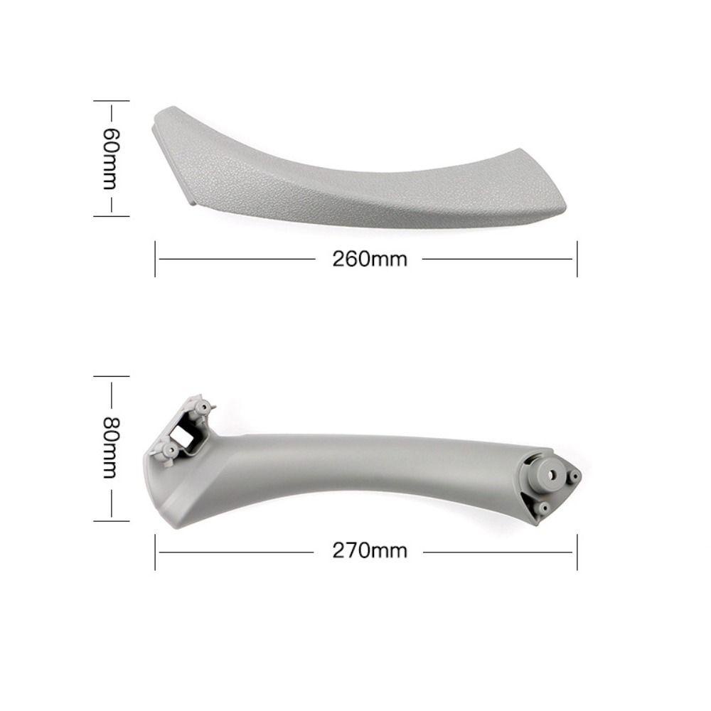 LANFY Handle Dalam Mobil Waterproof Panel Lis Pintu Pengganti Aksesoris Mobil Interior Mobil Anti Gores Kanan Kiri Cover