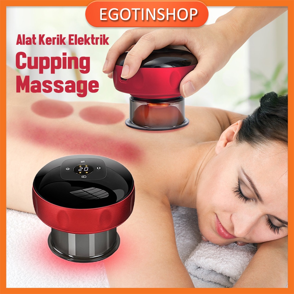 Alat Kerik Elektrik Massager / Alat kerik badan elektrik / Electric Vacuum Cupping Massage/Bekam listrik / Electric Machine Cupping / Perangkat bekam listrik