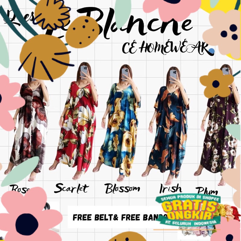 CE HOMEWEAR DRESS/ BAJU DRESS WANITA /BAJU MURAH/DRESS MUSLIM /DRESS TUNIK (CEST LA VIE DRESS) / ata