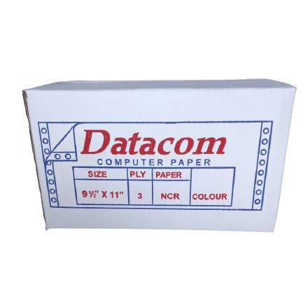 

Terlaris Kertas Continuous Form Datacom 9.5X11 3Ply