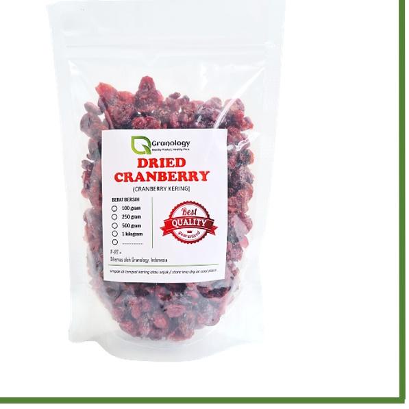 

← Cranberry Kering / Dried Cranberry (500 Gram) by Granology ♝