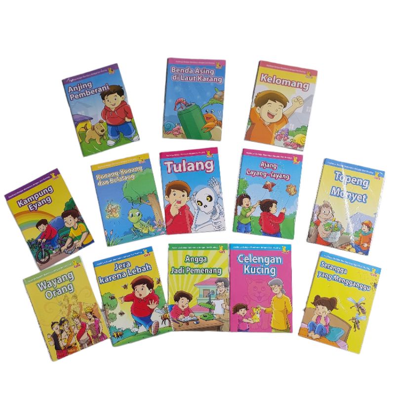 GAFABACA - BUKU CERITA SERI KUCING BUKU MEMBACA ANAK TK/PAUD